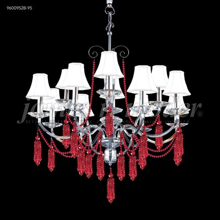 James R Moder Tassel Collection 12 Arm Chandelier 96009S22-71